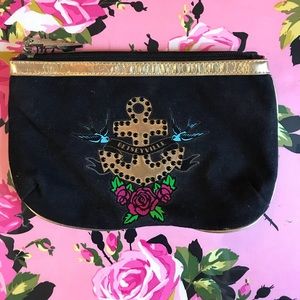 Betsey Johnson Nautical Betseyville makeup bag